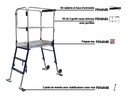 Plate-forme individuelle GAZELLE MAXI hauteur réglable