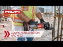 Coupe fer à béton NRC 6-22 Nuron coffret nu - jusqu'à 25mm