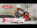 Aspirateur portable sur batterie Nuron - VC 4HX-22 T8 (nu)