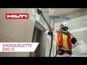 Exosquelette HILTI EXO-S pour travail au dessus des épaules