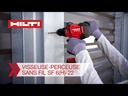 Viss.-perc. à perc s/f SF 6H-22 Nuron coffret 