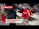 Scie plongeante sans fil capacité 57mm - SC 6WP-22 cof (Nue)