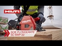Scie plongeante sans fil capacité 57mm - SC 6WP-22 cof (Nue)