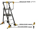 Plate-forme rayonnage Stepper 3 marches nouveau modèle