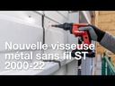 Visseuse construction métal s/fil - ST 2000-22 cof