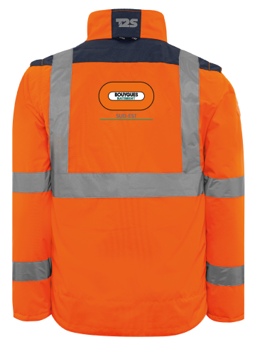Parka 4 en 1 HV BY BAT SUD EST dos respirant
