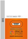 Gilet fluo hv orange BY BAT CENTRE SUD OUEST Equipe Rénovation + OPAC36 opposé coeur + BY BAT CENTRE SUD OUEST OPAC36 Equipe Rénovation dos