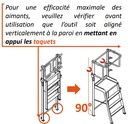 Outil accès aimanté entre banches B07 / B20