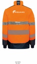 Gilet de froid hv Nepal  INEO UNE MARQUE DE EQUANS blanc coeur + EQUANS blanc dos