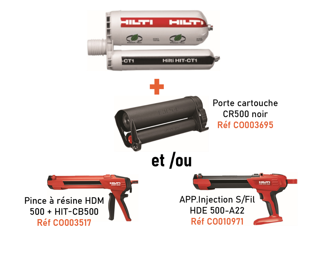 Résine HIT HIT CT1 500Ml (320) - 3511083