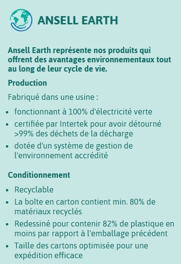Gant protection chimique Alphatec 58-535