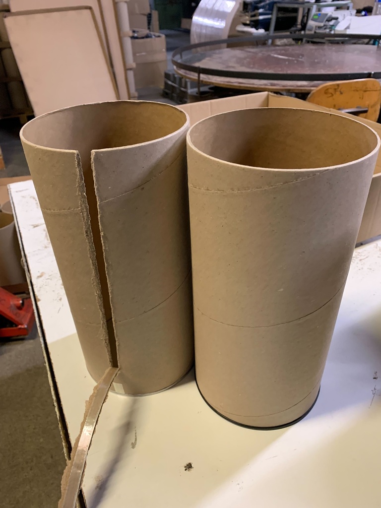 Eprouvette à béton en carton 16x32 Zippler neutre