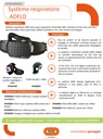 Masque + casque de soudage 3M Speeglass 9100XX MP teinté 5/8 9/13 Av. ADFLO - Vision 73X107