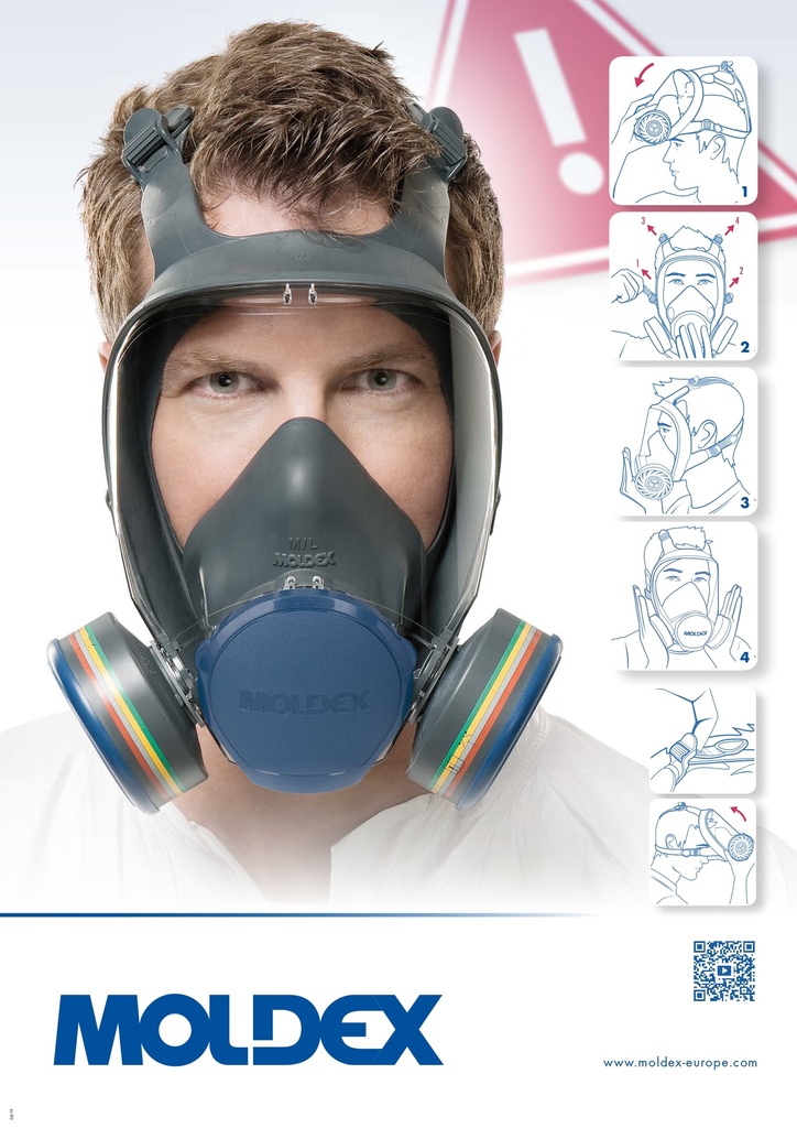 Masque complet série 9000 avec raccord Easylock