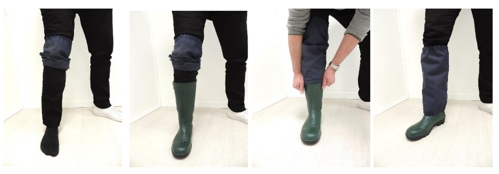 Guêtre PVC pour bottes (la paire)