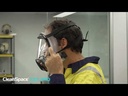 Mise en place – Masque complet à ventilation assistée CleanSpace PRO
