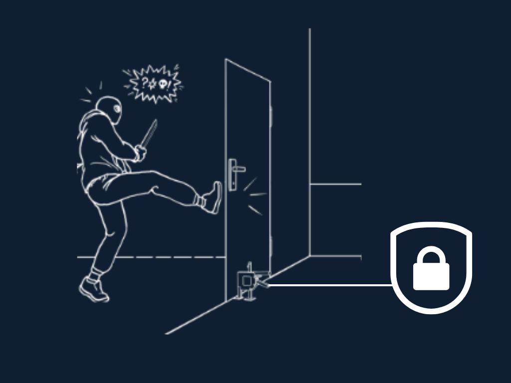 LockOFF porte tirante (avec support mural offert)