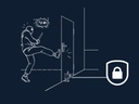 LockOFF porte tirante (avec support mural offert)