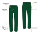 Pantalon de travail Essentiels (avec protection genoux) - Vert US