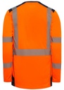 Tee-shirt HV 100% polyester manches longues Bali 9 (sur cde)