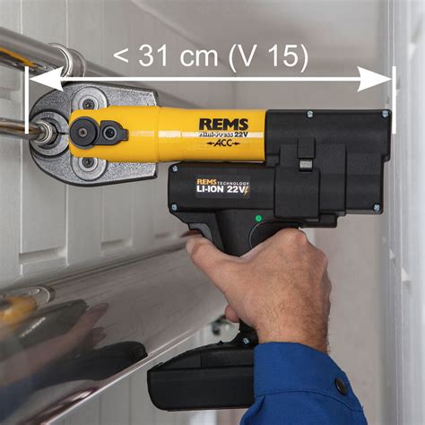 Sertisseuse plomberie REMS Mini-Press 22V ACC coffret