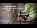 Carotteuse au diam. sans fil DD 150-U-22 - Diam. 52 - 162mm