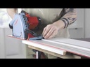 Scie circulaire plongeante filaire - Prof. coupe 55mm + règle de guidage F160