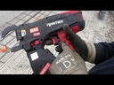 Pistolet à ligaturer RB398S capacité 20 à 39mm - Avec 2 batteries + 1 chargeur