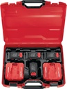 Coffret B22/C (XL) vide pour 4 batteries + 2 chargeurs