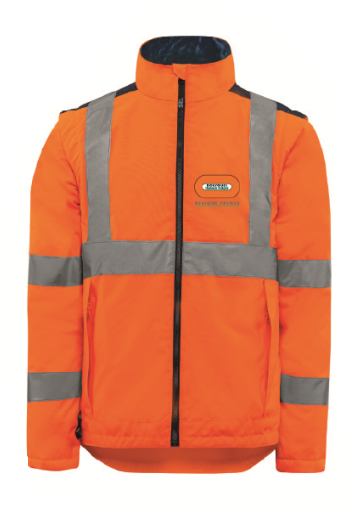 Parka 4 en 1 HV BY TP REGIONS FRANCE respirant