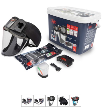 Casquette + écran + filtres TH1P Powercap active IP 8HR multi plug black