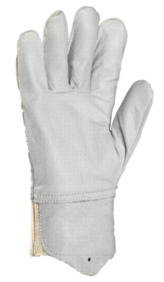 Gant cuir pleine fleur + protège artère