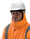 Protection du cou hv orange pour bonnet polaire