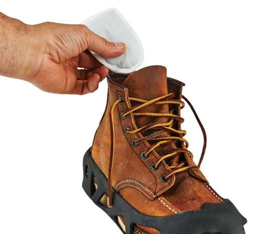 Chaufferettes pour les pieds - Activation par air