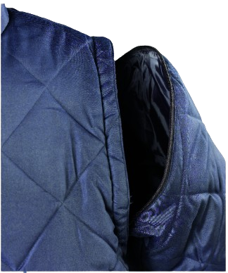 Gilet chaud dos élastique manches amovibles