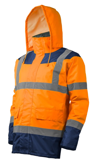 Parka fluo HV - Homme