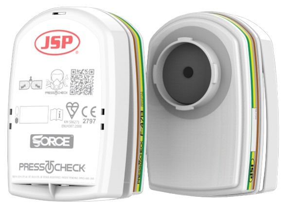 Filtre ABEK1P3 pour demi masque Press to Check (La paire)