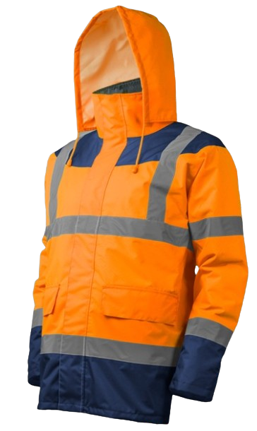 Parka fluo HV - Homme