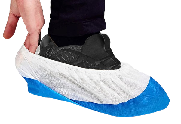 Sur chaussure anti-dérapante jetable (sachet de 50 pièces)