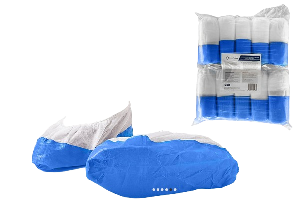 Sur chaussure anti-dérapante jetable (sachet de 50 pièces)