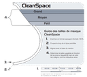 Masque complet CleanSpace WORK 
