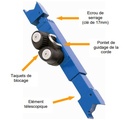 Système d'échelle Kitbloc avec drisse