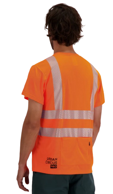 Tee-shirt technique ultra respirant HV COOLTECH manches courtes - orange