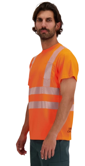 Tee-shirt technique ultra respirant HV COOLTECH manches courtes - orange