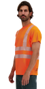 Tee-shirt technique ultra respirant HV COOLTECH manches courtes - orange