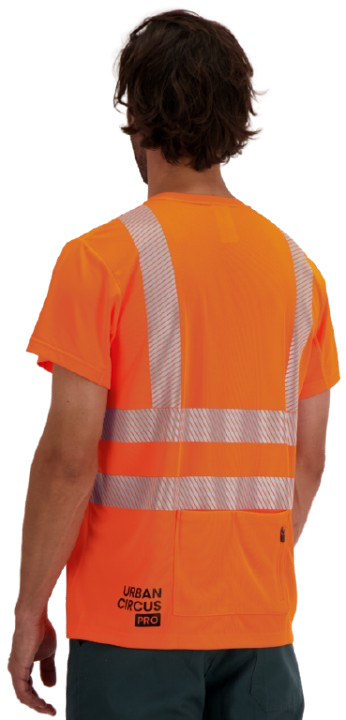 Tee-shirt technique ultra respirant HV COOLTECH manches courtes - orange