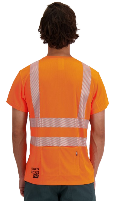 Tee-shirt technique ultra respirant HV COOLTECH manches courtes - orange