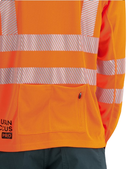 Tee-shirt technique ultra respirant HV COOLTECH manches courtes - orange