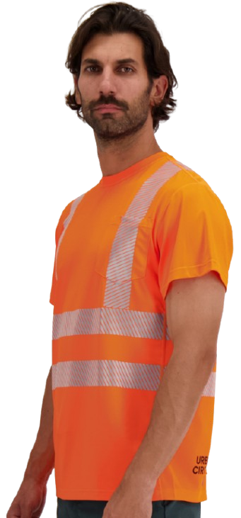 Tee-shirt technique ultra respirant HV COOLTECH manches courtes - orange