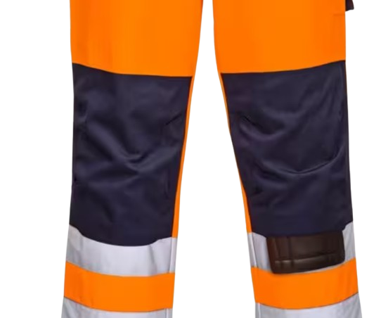 Pantalon de travail HV TX51 - orange/marine